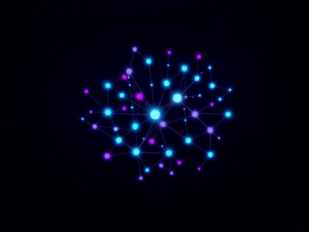 Knowledge graph with connected nodes